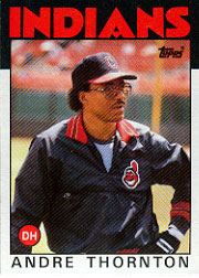 1986 Topps Baseball Cards      059      Andre Thornton